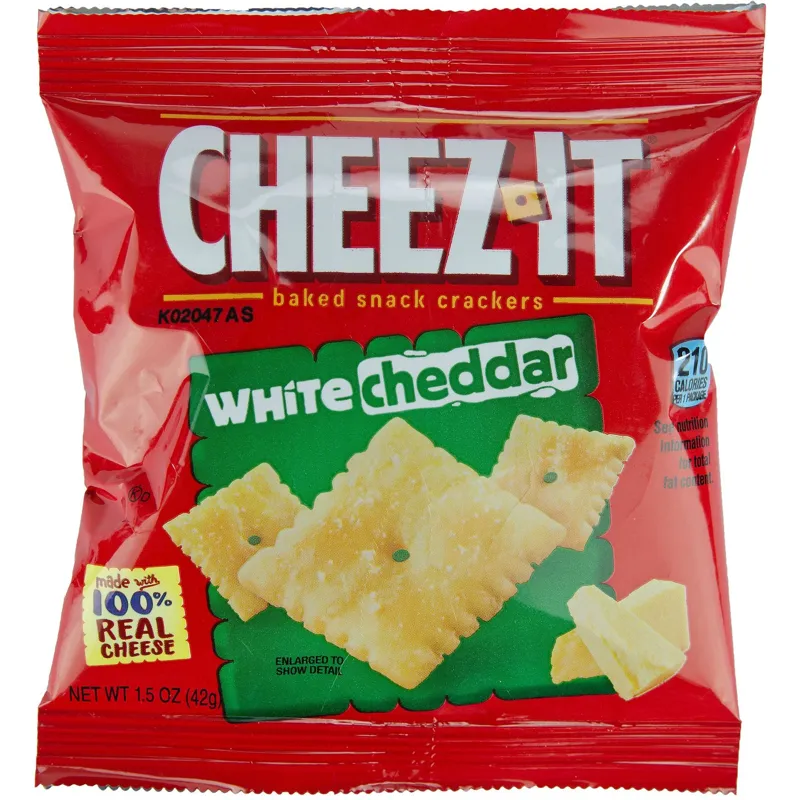 Sunshine Cheez-It Baked Snack Crackers White Cheddar view 1