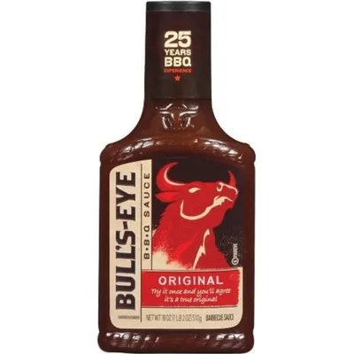 Bull's-Eye Barbecue Sauce Original 18 oz Bottle