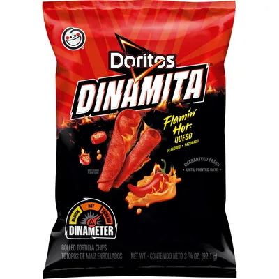 Doritos Dinamita Flamin' Hot Queso 3.25 oz Bag