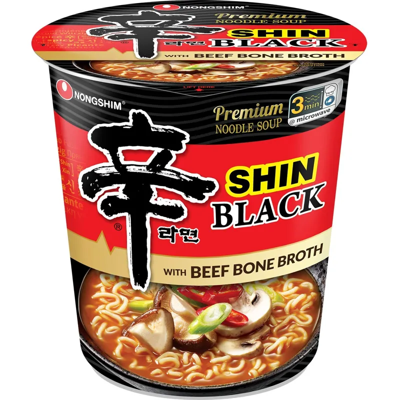 NongShim Shin Black Noodle Spicy Beef Soup view 1