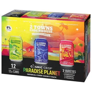 2 Towns Ciderhouse Cosmic Crisp Paradise Planet Variety