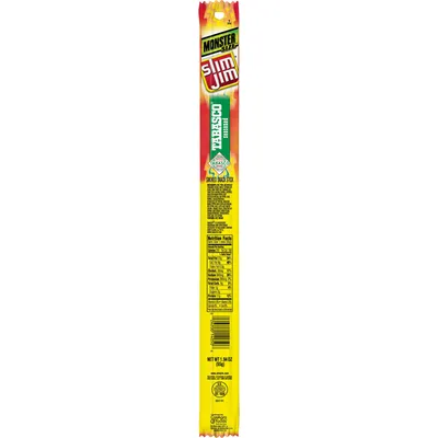 Slim Jim Monster Tabasco Seasoned Smoked Snack Stick 1.94 oz