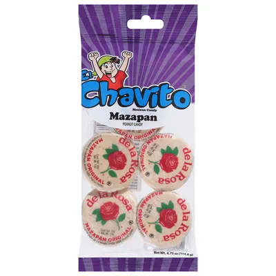 El Chavito Mazapan Peanut Candy 4.75 oz Bag