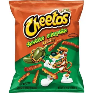 Cheetos Crunchy Cheddar Jalapeno