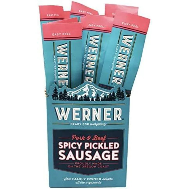 Werner Spicy Pickled Sausage view 1