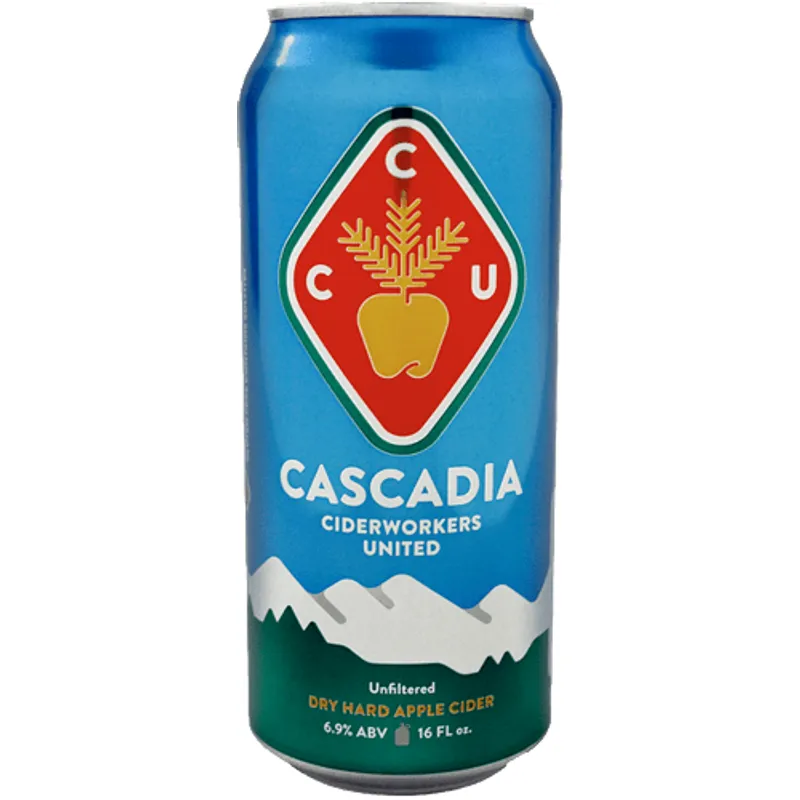 Cascadia Ciderworkers United Dry Cider view 1