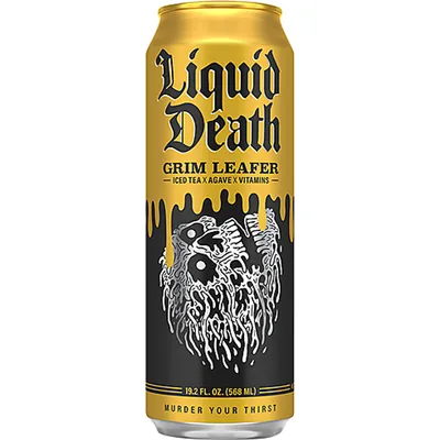Liquid Death Grim Leafer Tea 19.2oz Can
