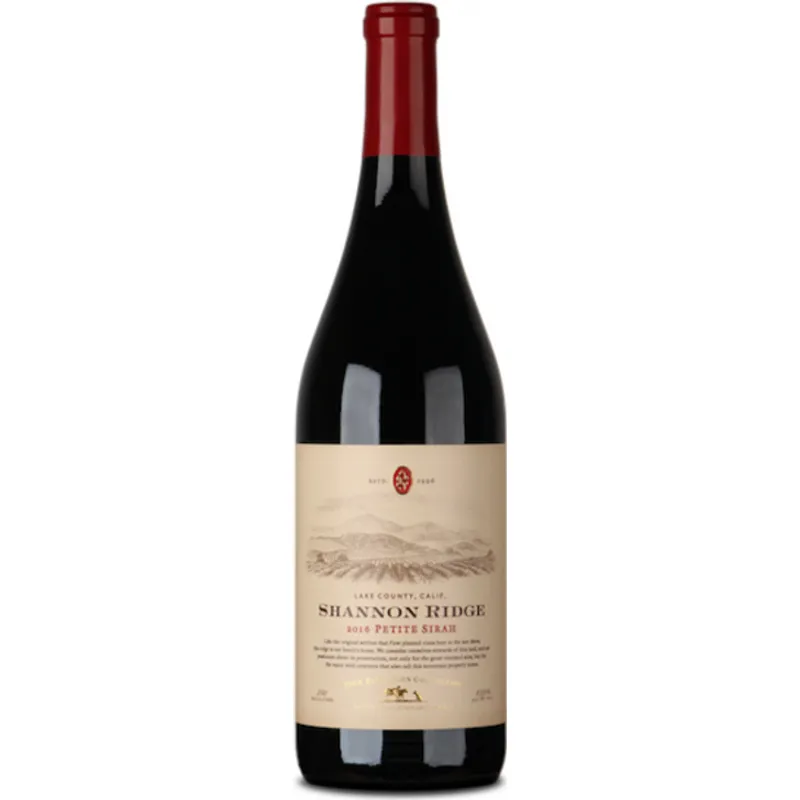 Shannon Ridge High Elevation Collection Lake County Petite Sirah view 1
