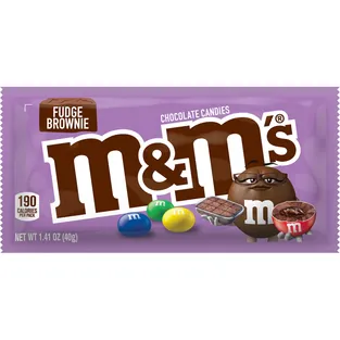 M&M's Fudge Brownie Chocolate Candies Bag