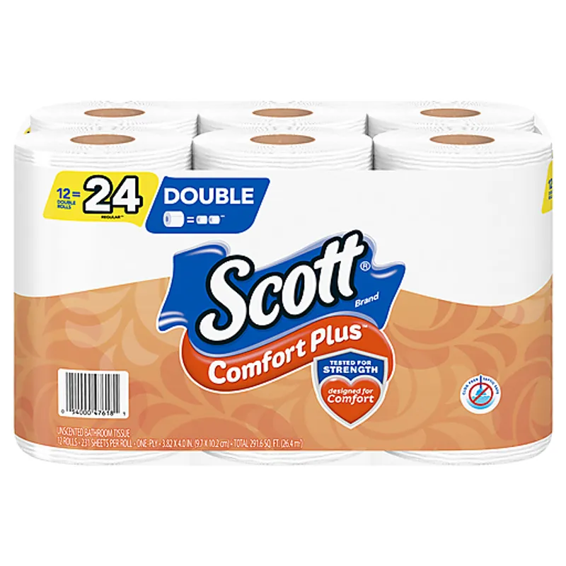 Scott ComfortPlus Toilet Paper view 1