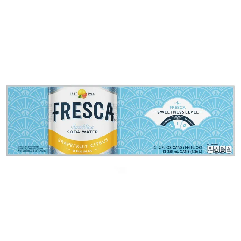 Fresca Grapefruit Citrus view 1