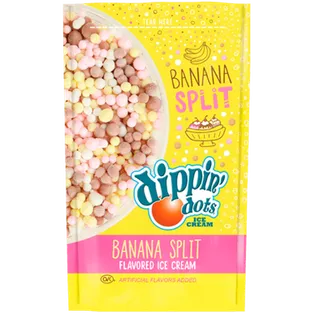 Dippin Dots Banana Split Flavored Ice Cream