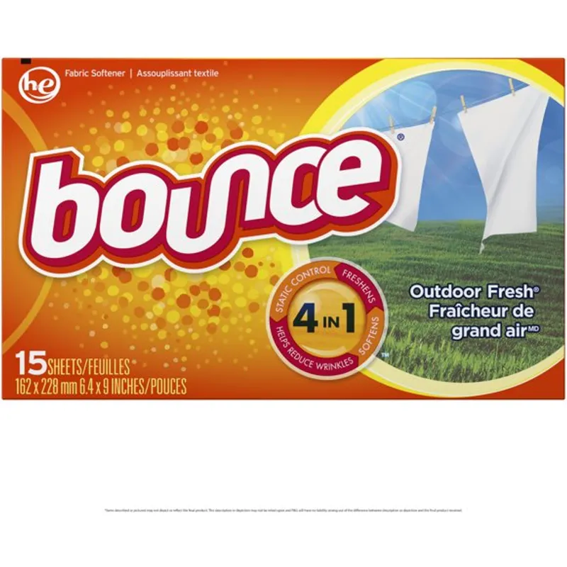Bounce Outdoor Fresh Scented Dryer Sheets view 1