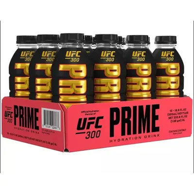 Prime Hydration UFC 300 Sealed Slab Limited Edition 12 Pack 500ml