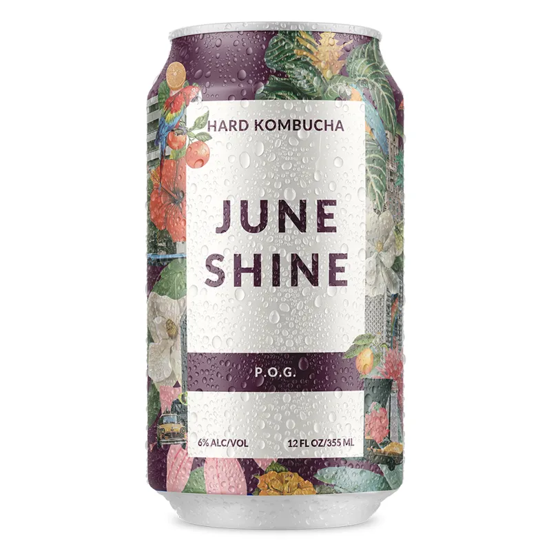 JuneShine P.O.G. Hard Kombucha view 1
