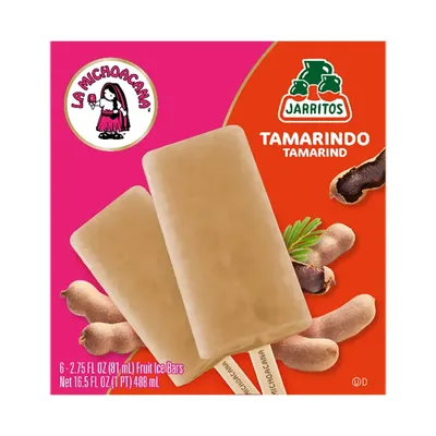 La Michoacana Jarritos Tamarindo Ice Cream Bar 3.75 oz