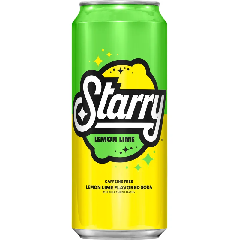Starry Soda Lemon Lime Flavored view 1