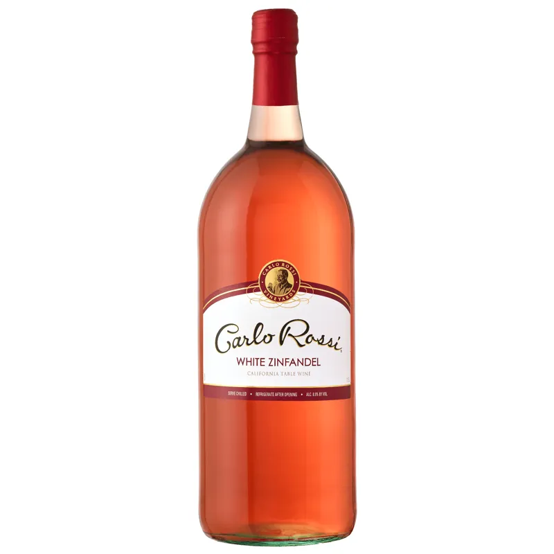 Carlo Rossi White Zinfandel view 1