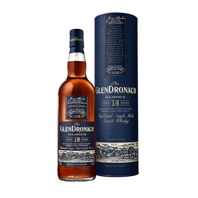 The GlenDronach 18 Year Allardice Highland Single Malt Scotch Whisky 750 mL