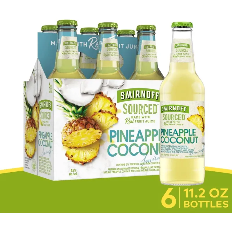 Smirnoff Ice Pineapple Coconut view 1