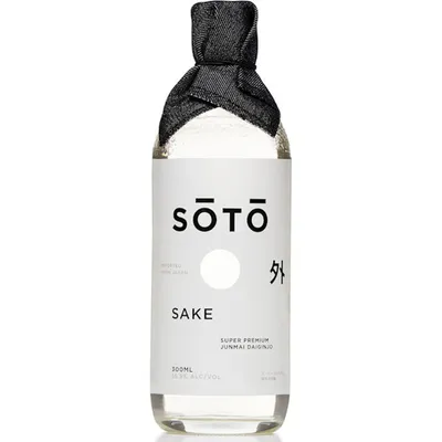 Soto Super Premium Junmai Daiginjo Sake 300mL Bottle