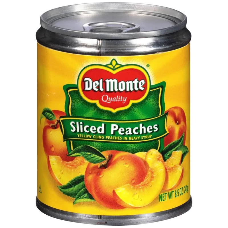 Del Monte Sliced Yellow Cling Peaches in Heavy Syrup view 1