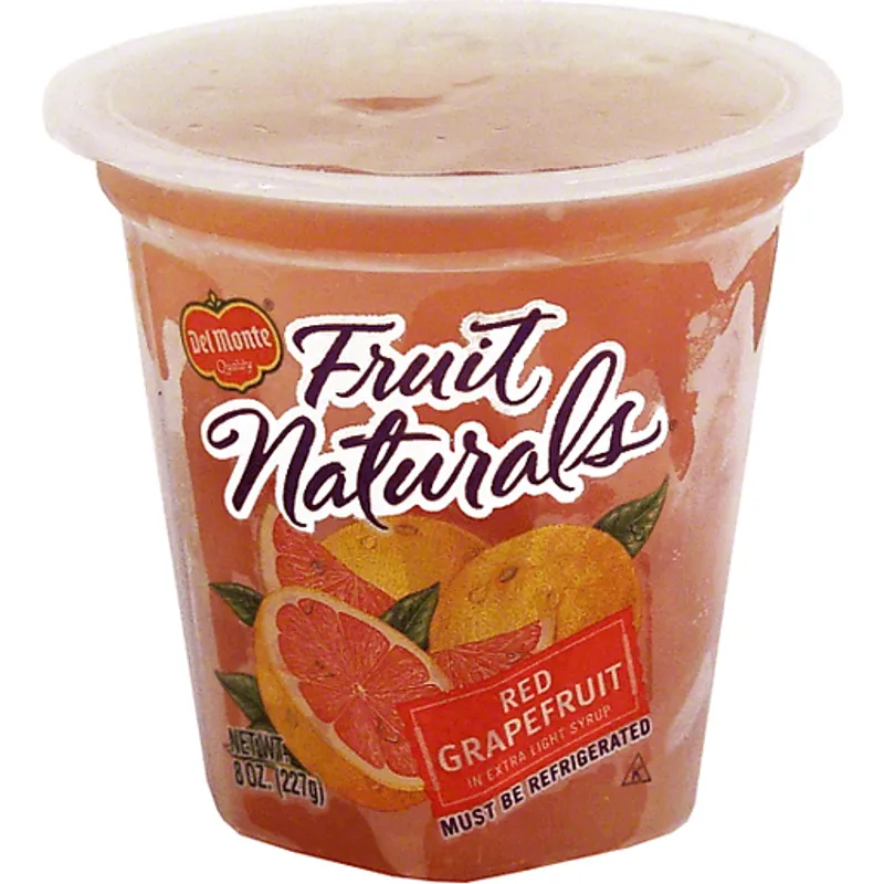 Del Monte Red Grapefruit Fruit Cup Snacks view 1