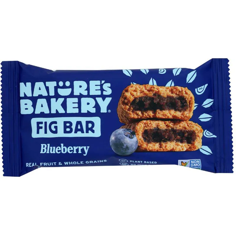 Nature's Bakery Whole Wheat Fig Bar Blueberry view 1