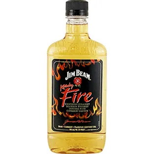 Jim Beam Kentucky Fire Kentucky Straight Bourbon Whiskey Cinnamon Infused
