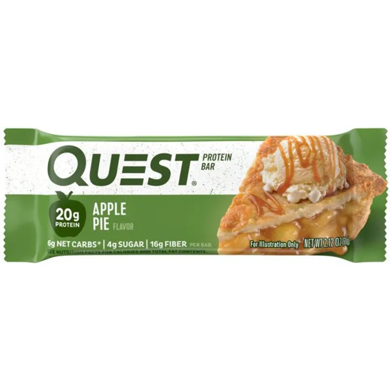 Quest Protein Bar Apple Pie view 1
