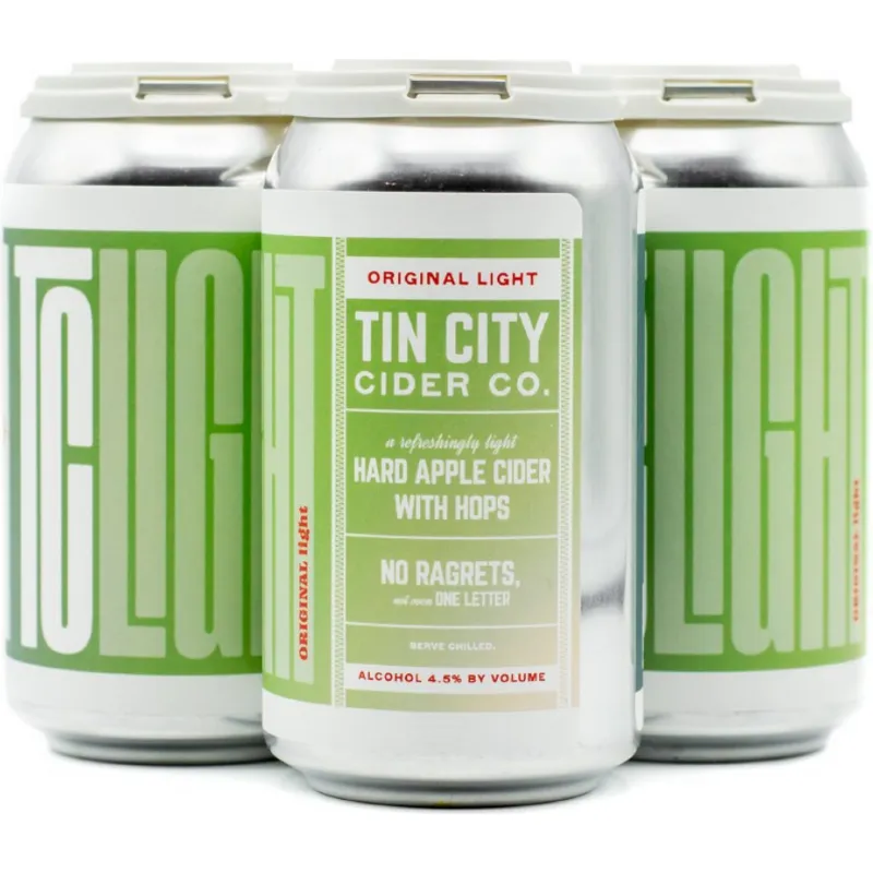 Tin City Hard Apple Cider view 1