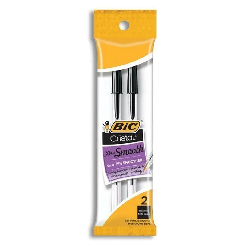 BIC Cristal Ballpoint Pen Black Ink view 1