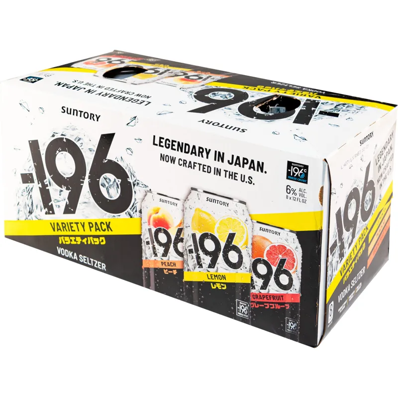 Suntory 196 Vodka Seltzer Variety view 1