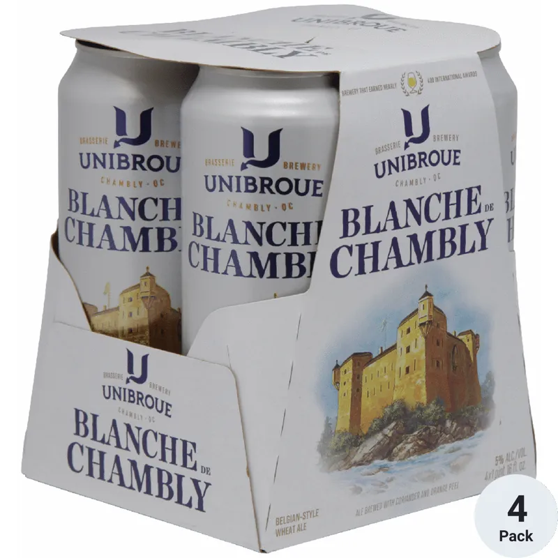 Unibroue Blanche de Chambly Belgian White Ale view 1