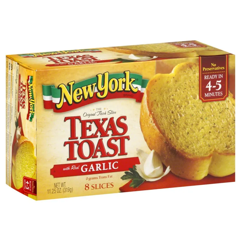 New York Bakery Texas Toast with Real Garlic Box view 1