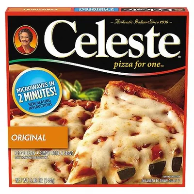 Celeste Original Cheese Pizza for One 5.08 oz