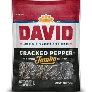 David Sunflower Seeds Cracked Pepper