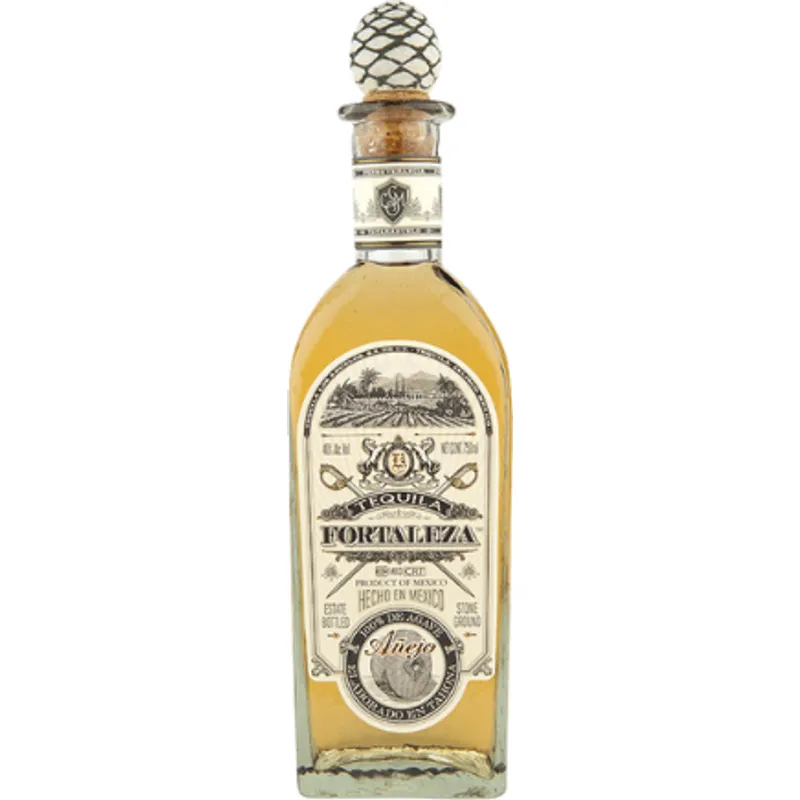 Fortaleza Anejo Tequila view 1