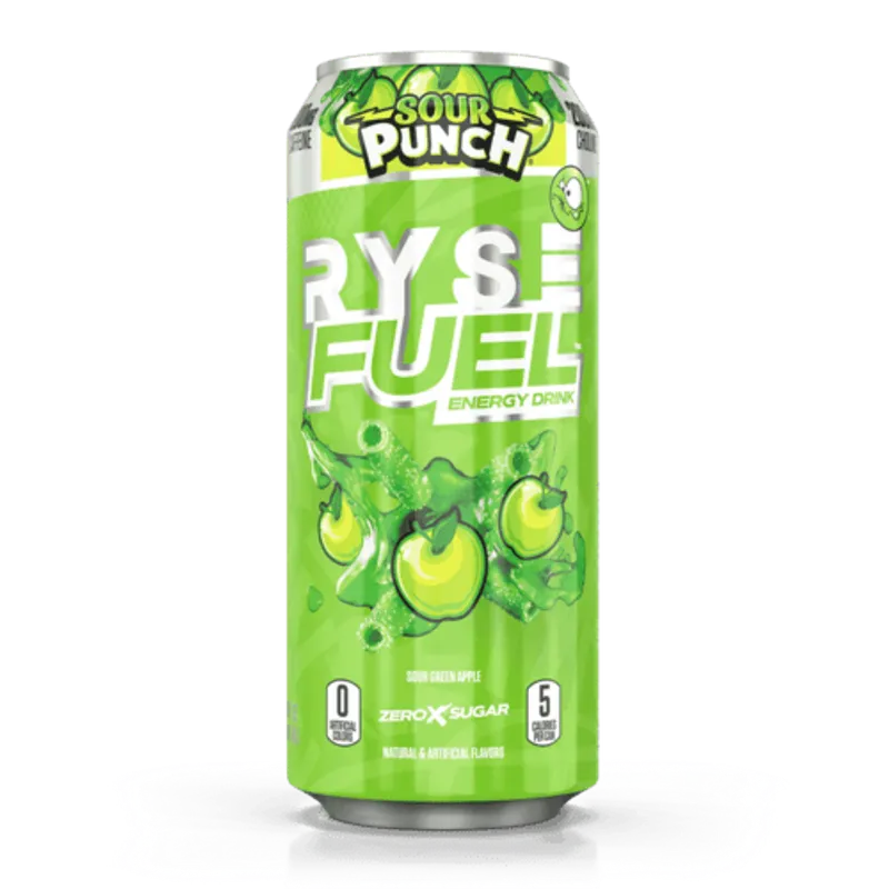 RYSE Fuel Sour Punch Green Apple view 1