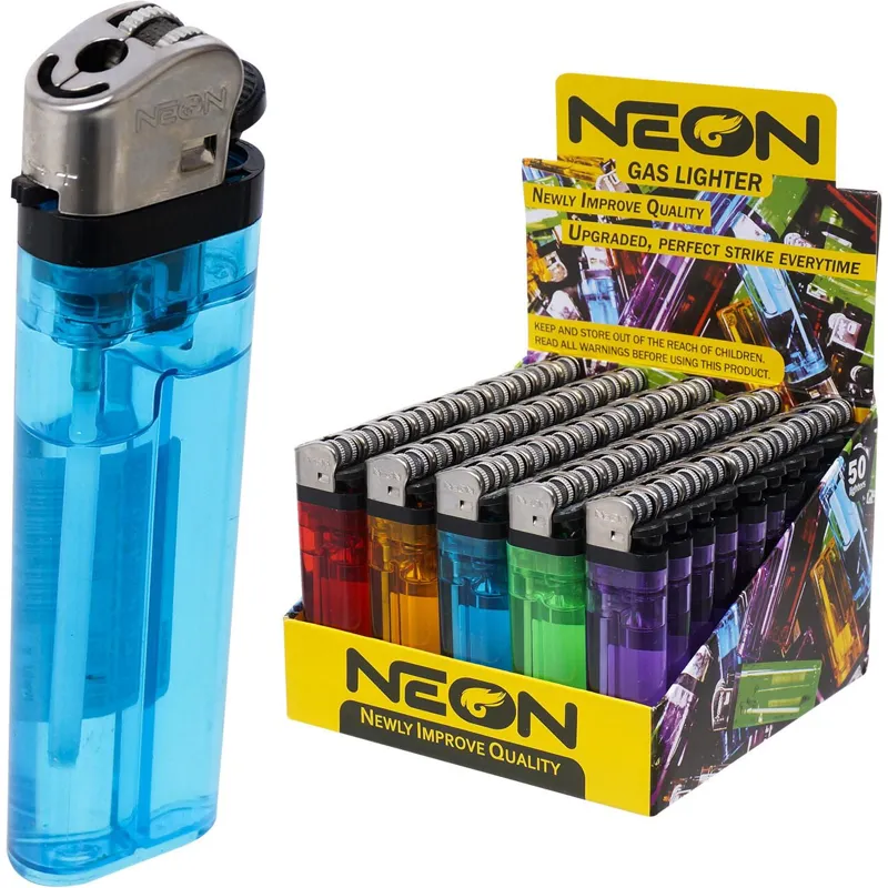 Neon Gas Disposable Lighter view 1