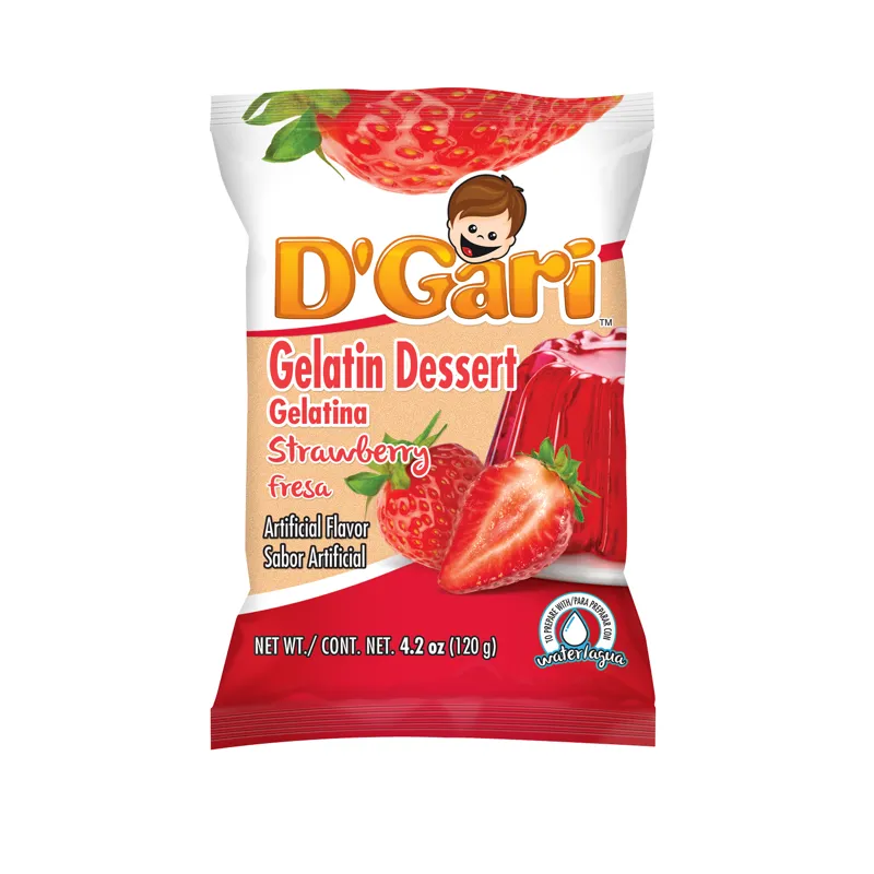 D'Gari Strawberry Gelatin Dessert view 1