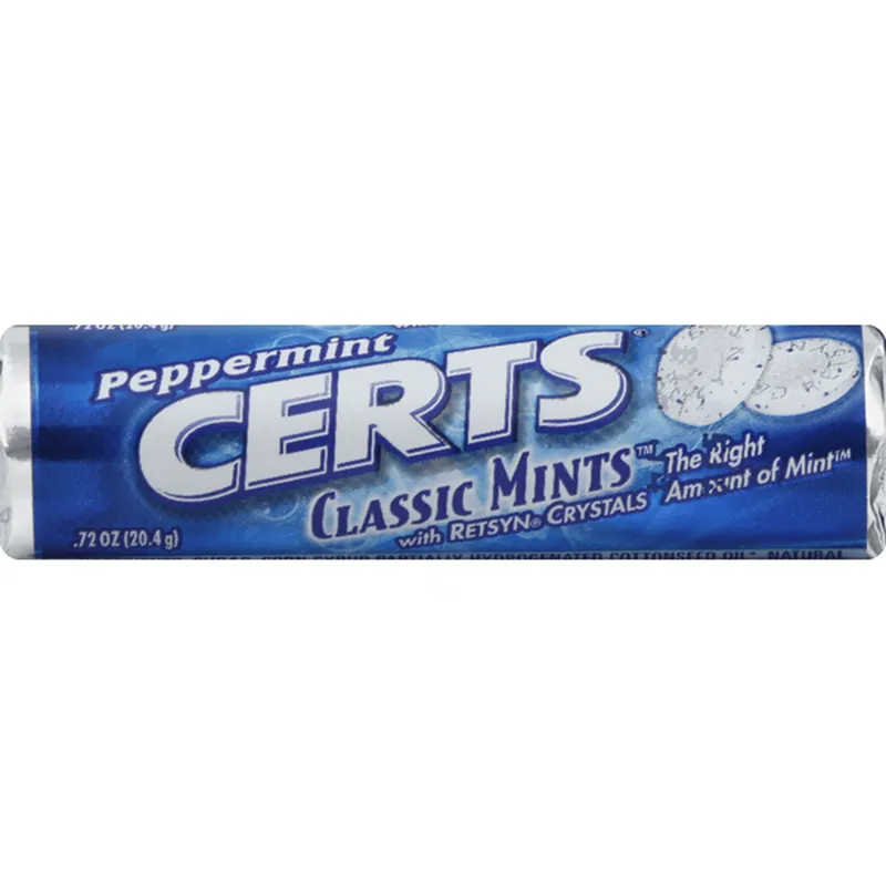 Certs Sugar-Free Peppermint Mints view 1