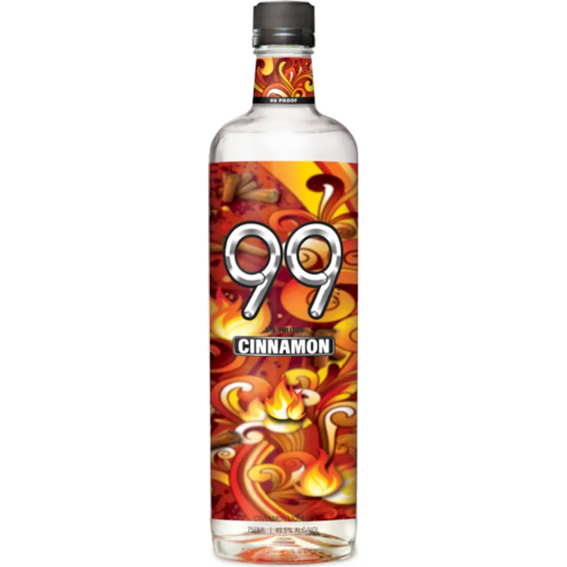 99 Cinnamon Schnapps Liqueur view 1