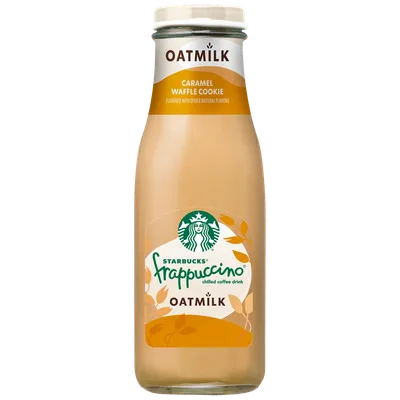 Starbucks Frappuccino Oatmilk Caramel Waffle Cookie Coffee Drink - 13.7 Fl Oz Bottle