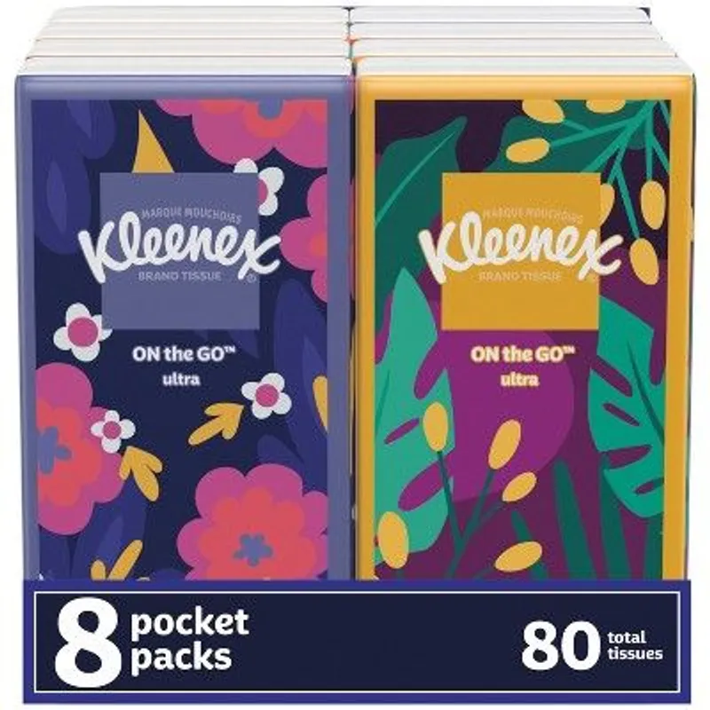 Kleenex On-the-Go Facial Tissues view 1