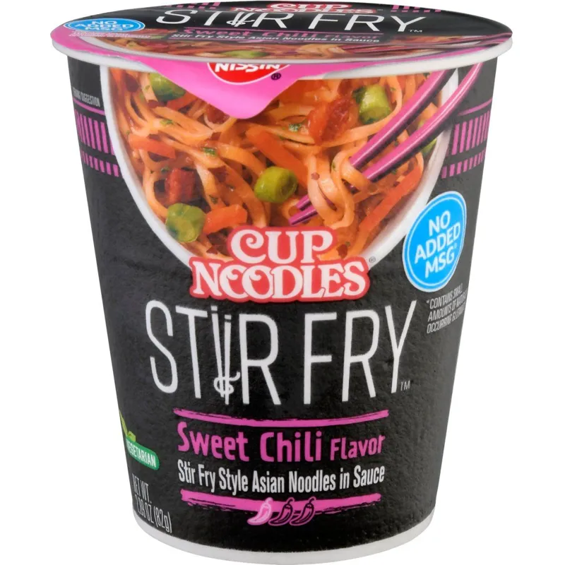 Nissin Cup Noodles Stir Fry Sweet Chili view 1