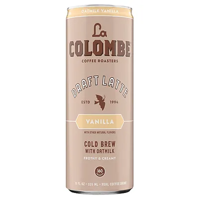 La Colombe Vanilla Draft Latte 11 oz Can