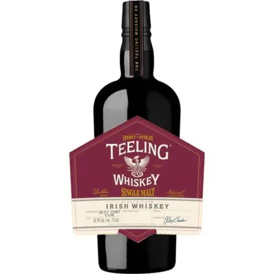 Teeling Single Cask Ruby Port Finish Irish Whiskey 750ml