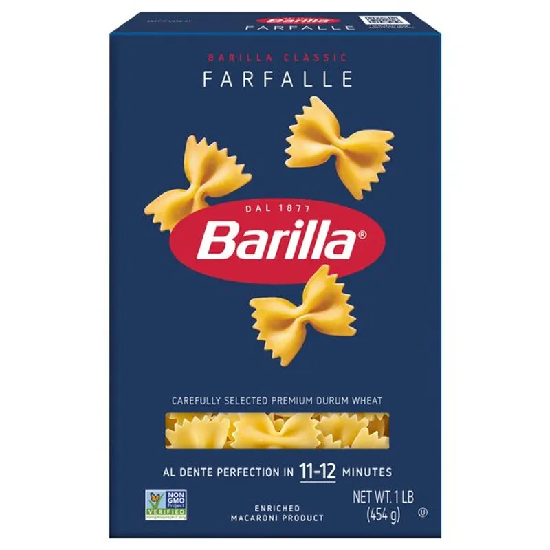 Barilla Farfalle Box view 1