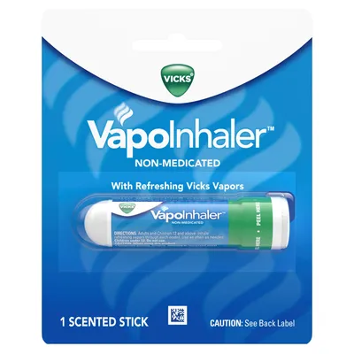 Vicks VapoInhaler Non-Medicated Menthol Scent 0.007 oz